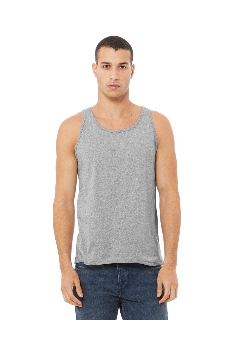 Bella Canvas Tank Tops XS / Athletic Heather Bella+Canvas 3480: Unisex Jersey Tank