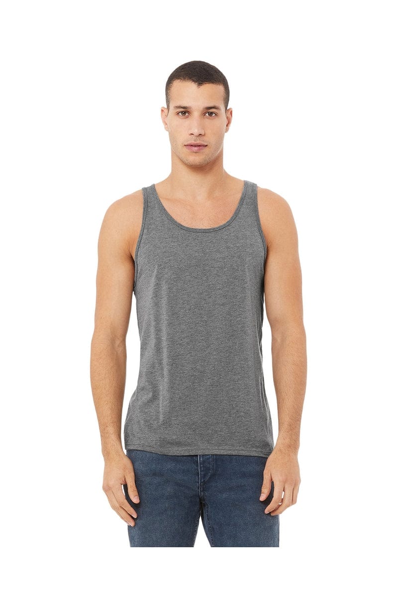 Bella Canvas Tank Tops XS / Grey Triblend Bella+Canvas 3480: Unisex Jersey Tank