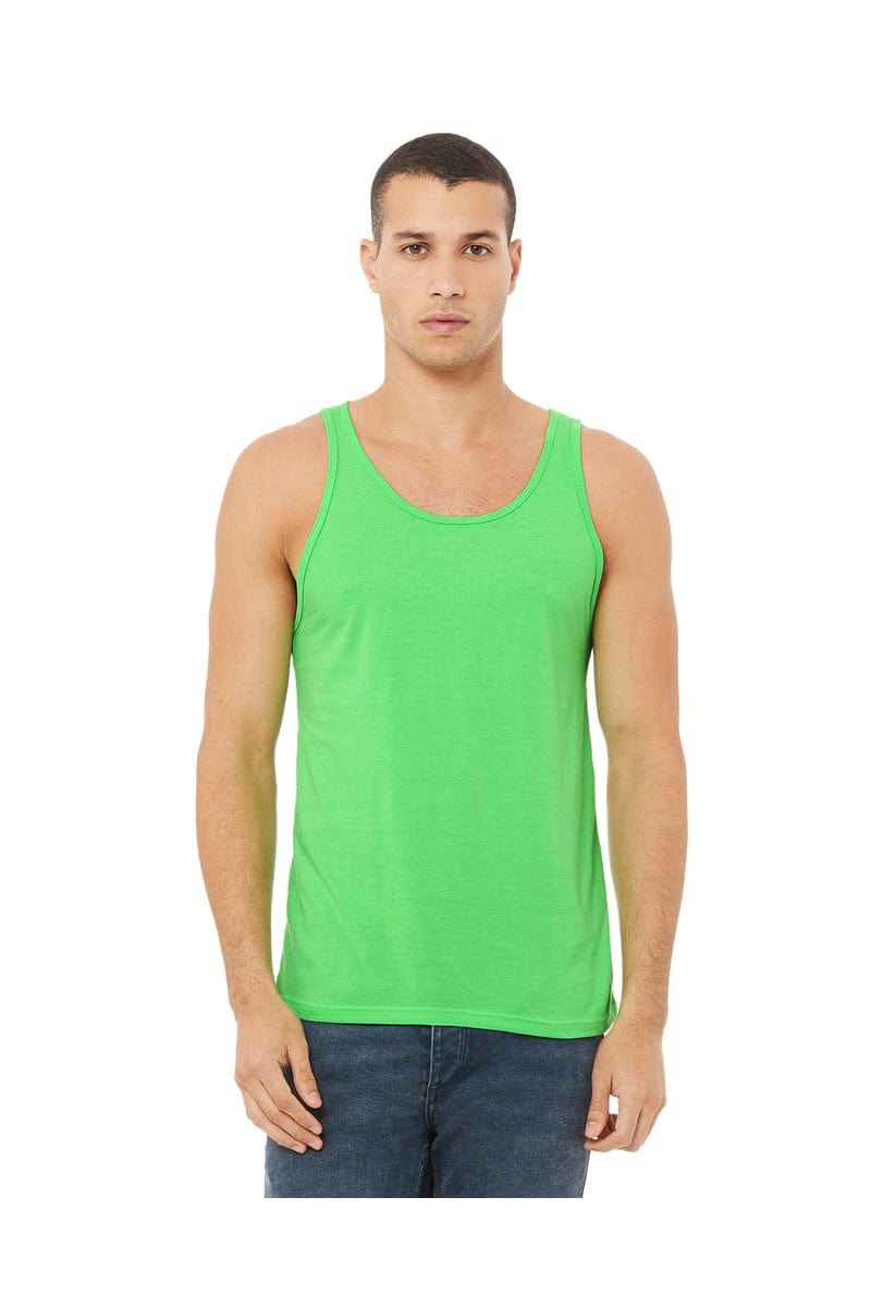 Bella Canvas Tank Tops XS / Neon Green Bella+Canvas 3480: Unisex Jersey Tank