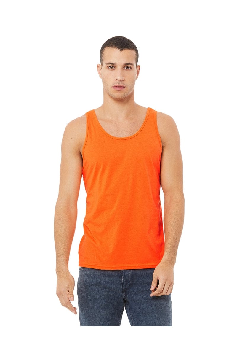 Bella Canvas Tank Tops XS / Neon Orange Bella+Canvas 3480: Unisex Jersey Tank
