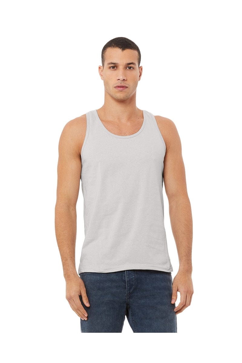 Bella Canvas Tank Tops XS / Silver Bella+Canvas 3480: Unisex Jersey Tank