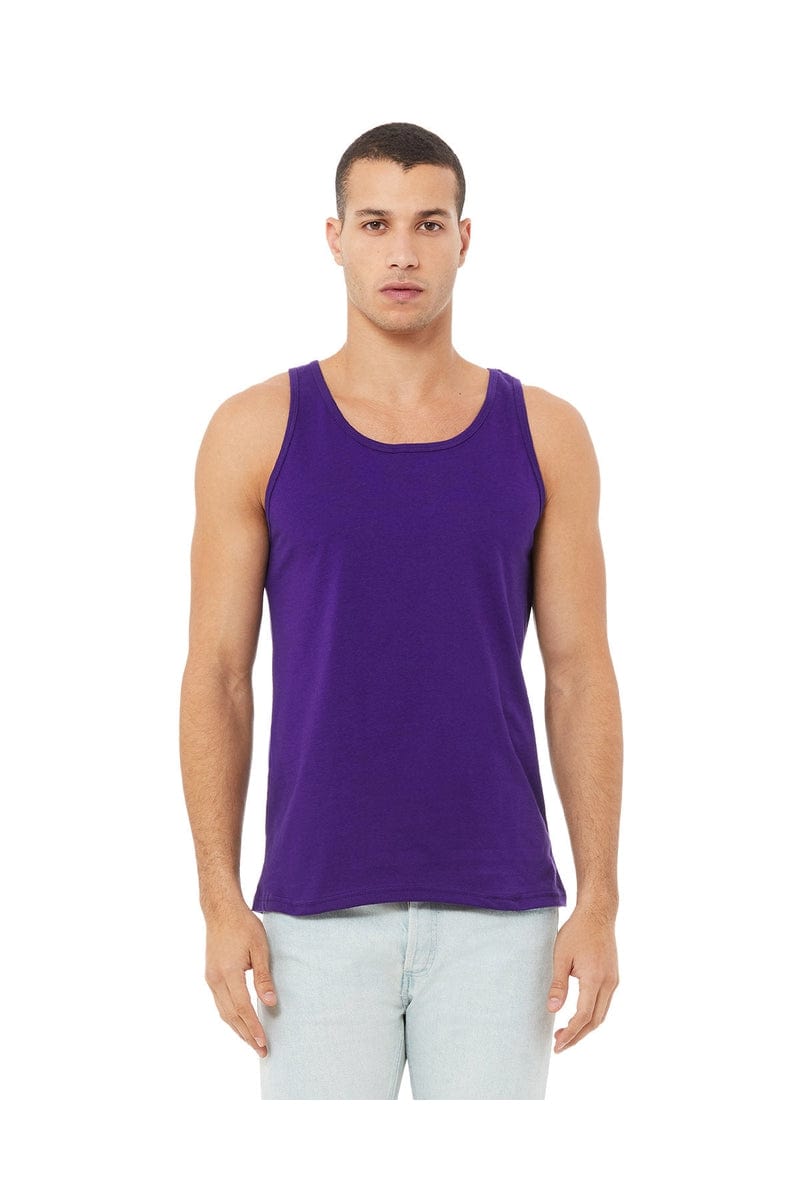 Bella Canvas Tank Tops XS / Team Purple Bella+Canvas 3480: Unisex Jersey Tank