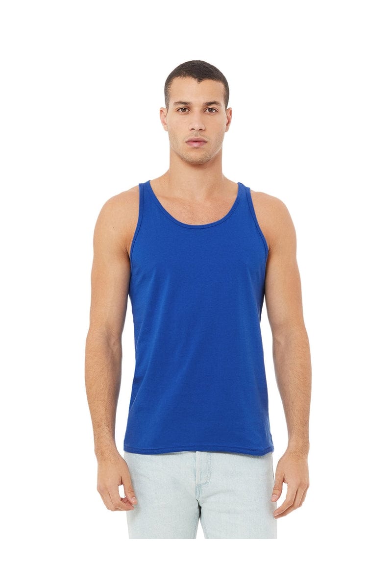 Bella Canvas Tank Tops XS / True Royal Bella+Canvas 3480: Unisex Jersey Tank