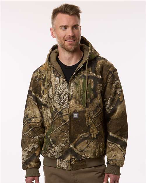 Berne Apparel HJ51 Men's Berne Heritage Hooded Jacket in 