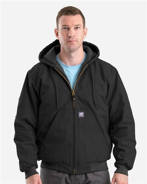 Berne Apparel HJ51 Men's Berne Heritage Hooded Jacket in 