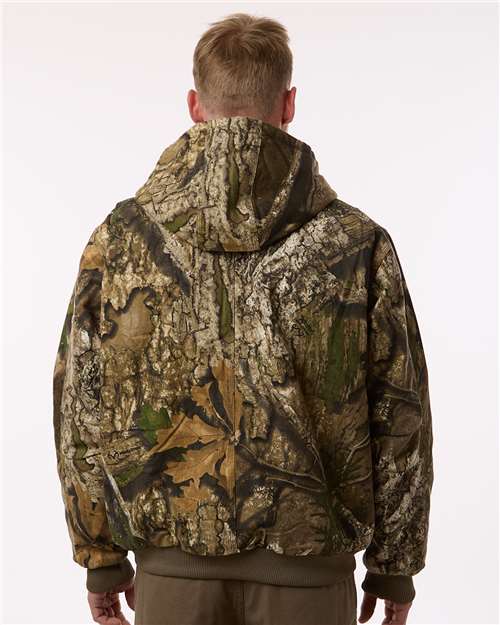 Berne Apparel HJ51 Men's Berne Heritage Hooded Jacket in 