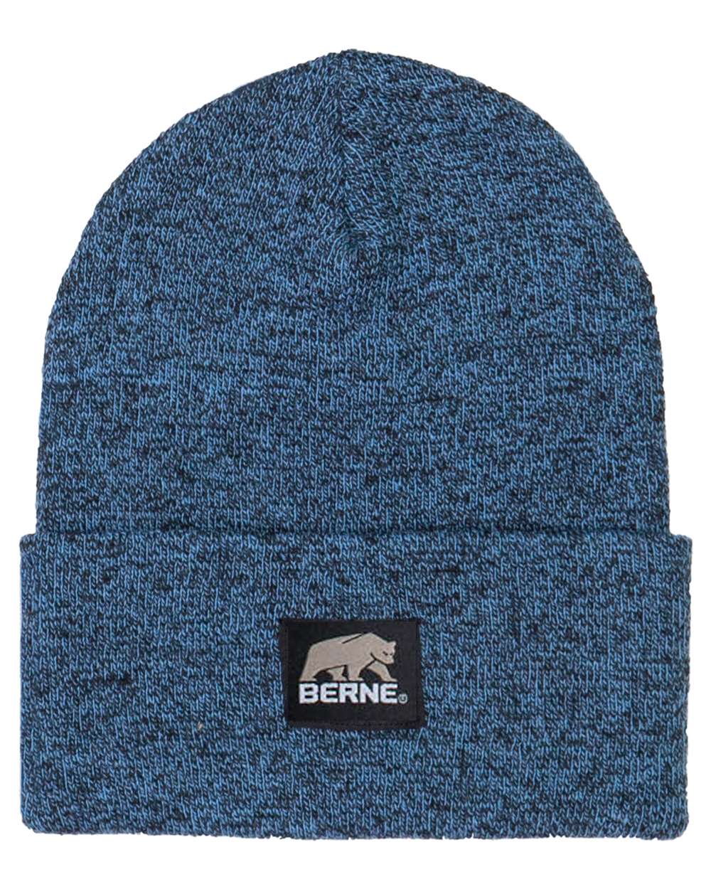 Berne Apparel Headwear One Size / Blue/ Black Berne Apparel H150 Heritage Knit Cuff Beanie