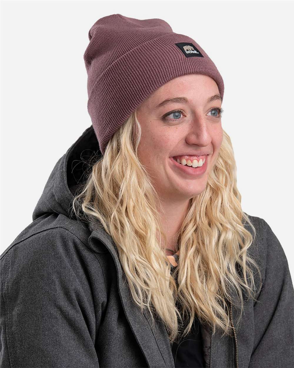 Berne Apparel Headwear One Size / Mauve Berne Apparel H150 Heritage Knit Cuff Beanie