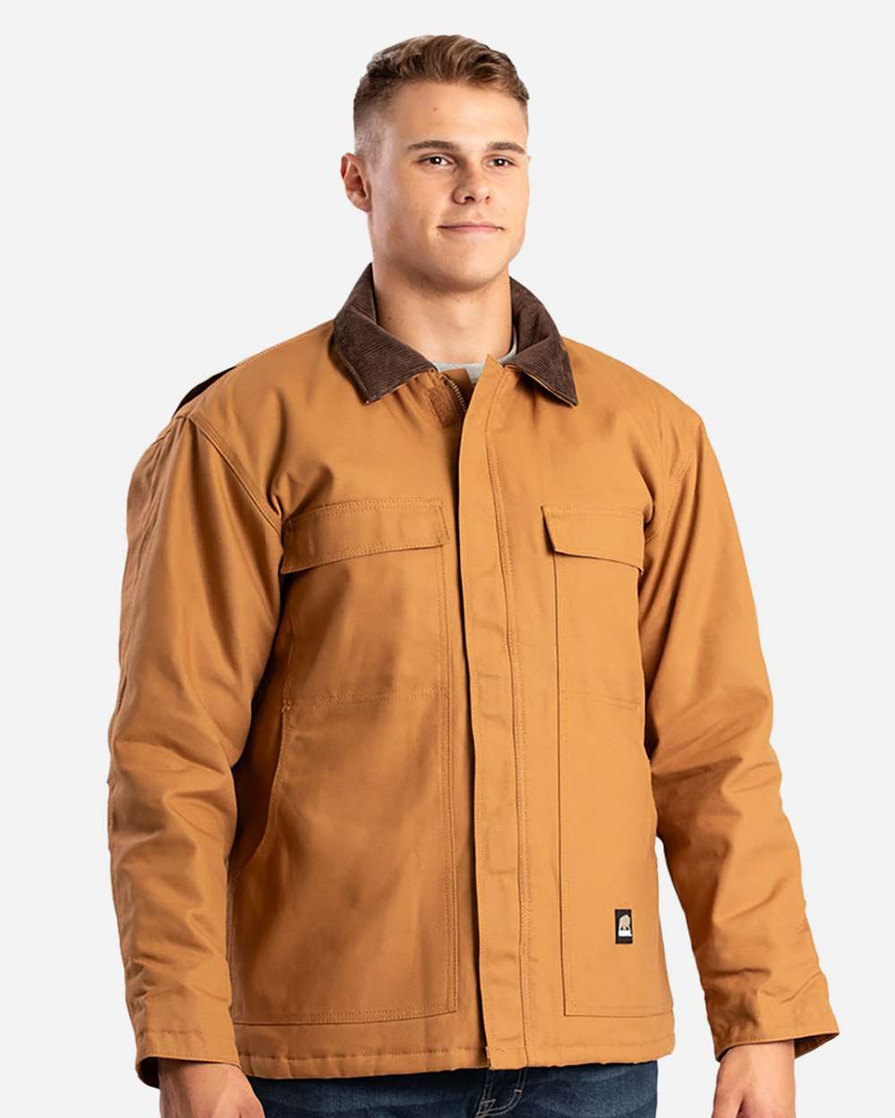 Berne Apparel Outerwear S / Brown Duck Berne Apparel CH416 Men's Heritage Chore Coat