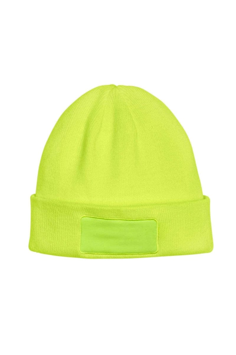Big Accessories Headwear Big Accessories BA527: Patch Beanie