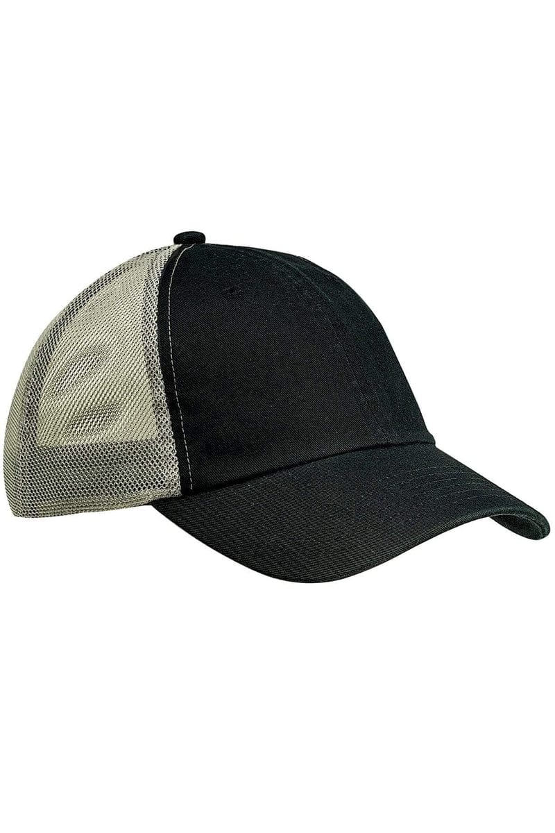 Big Accessories Headwear Big Accessories BA601: Washed Trucker Cap