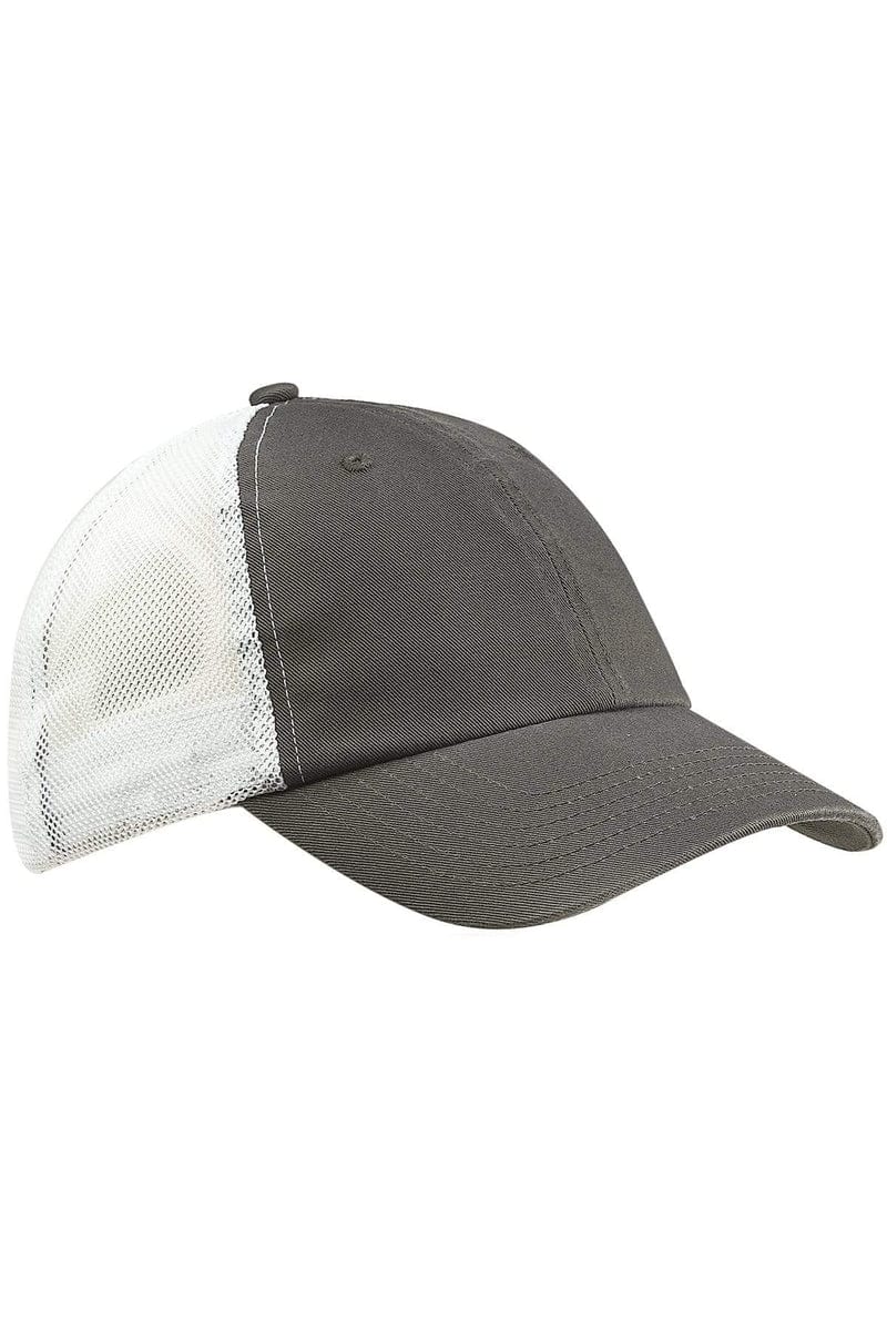 Big Accessories Headwear Big Accessories BA601: Washed Trucker Cap
