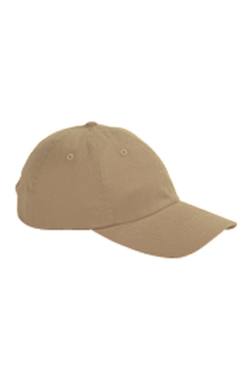 Big Accessories Headwear Big Accessories BX001: 6-Panel Brushed Twill Unstructured Cap
