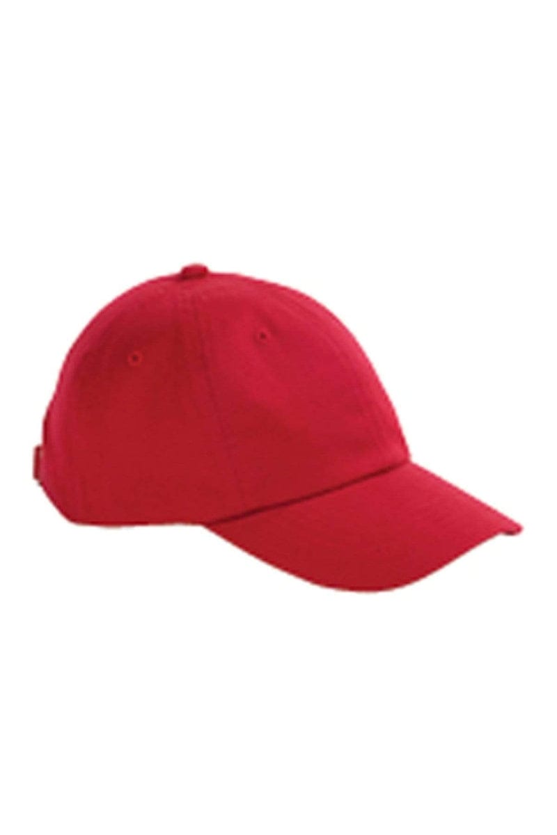 Big Accessories Headwear Big Accessories BX001Y: Youth 6-Panel Brushed Twill Unstructured Cap