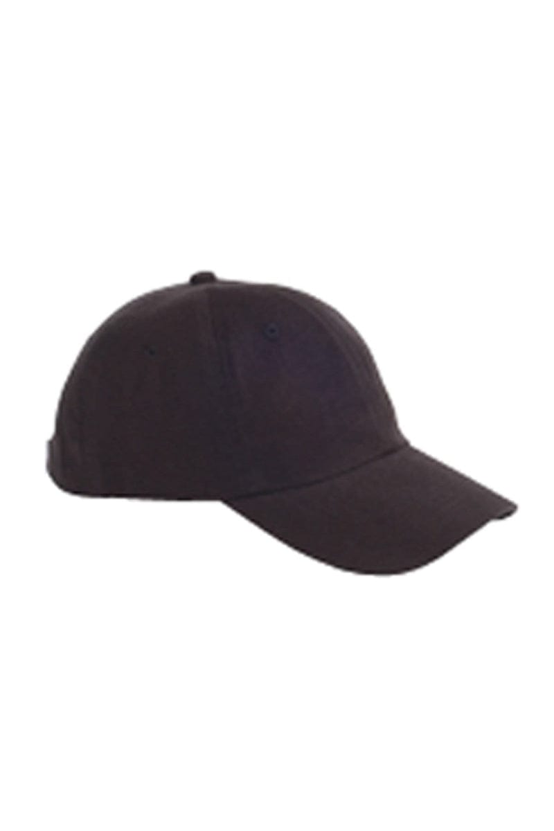 Big Accessories Headwear Big Accessories BX001Y: Youth 6-Panel Brushed Twill Unstructured Cap