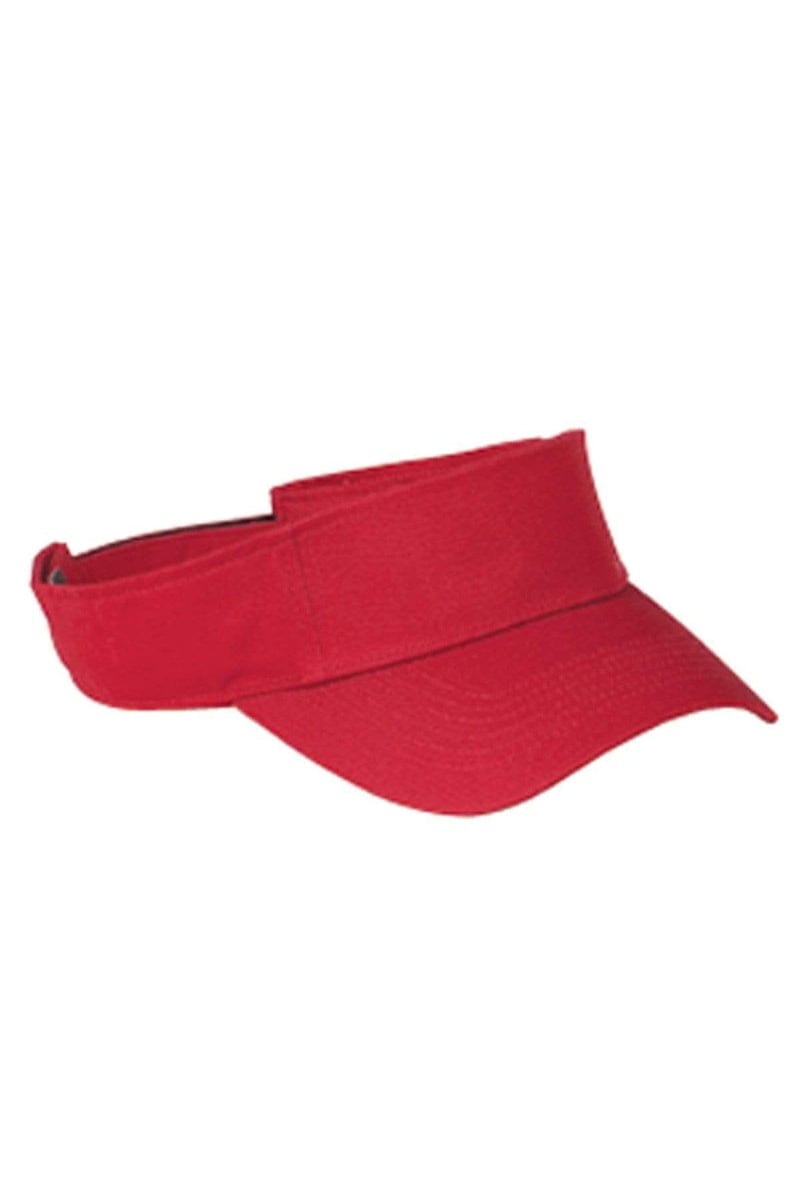 Big Accessories Headwear Big Accessories BX006: Cotton Twill Visor