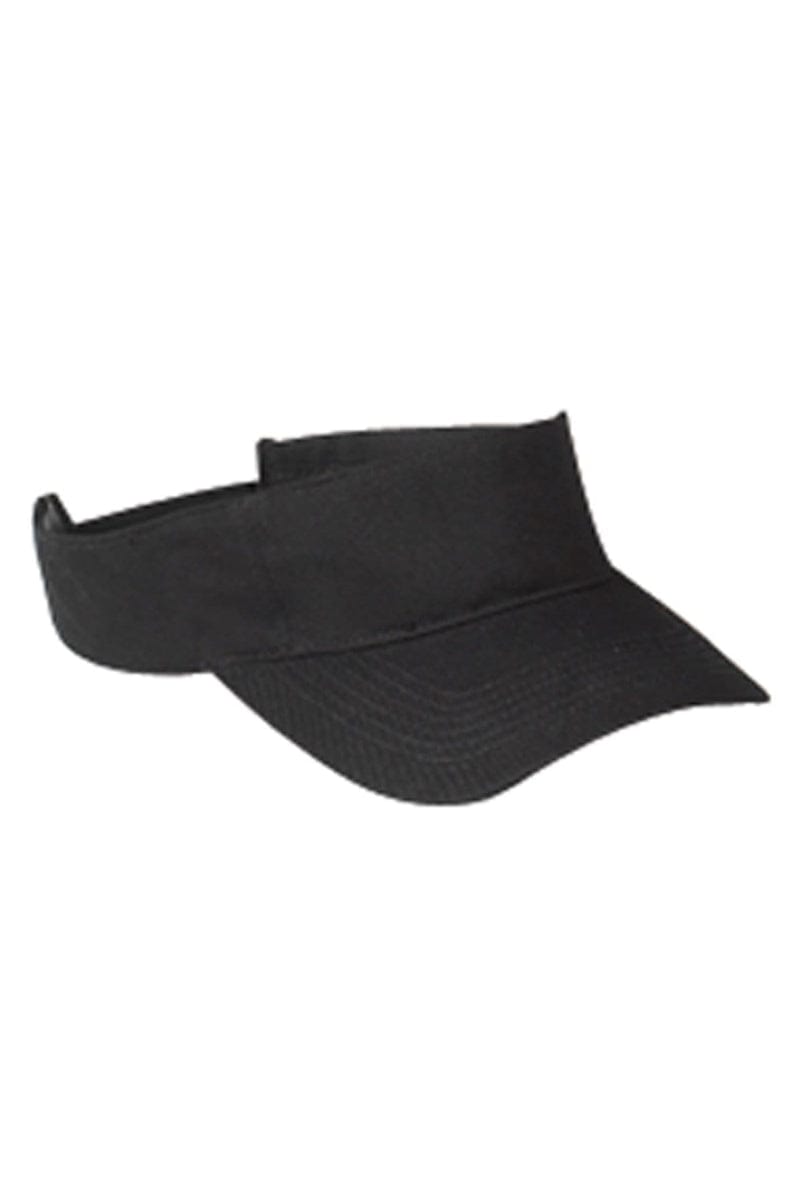 Big Accessories Headwear Big Accessories BX006: Cotton Twill Visor