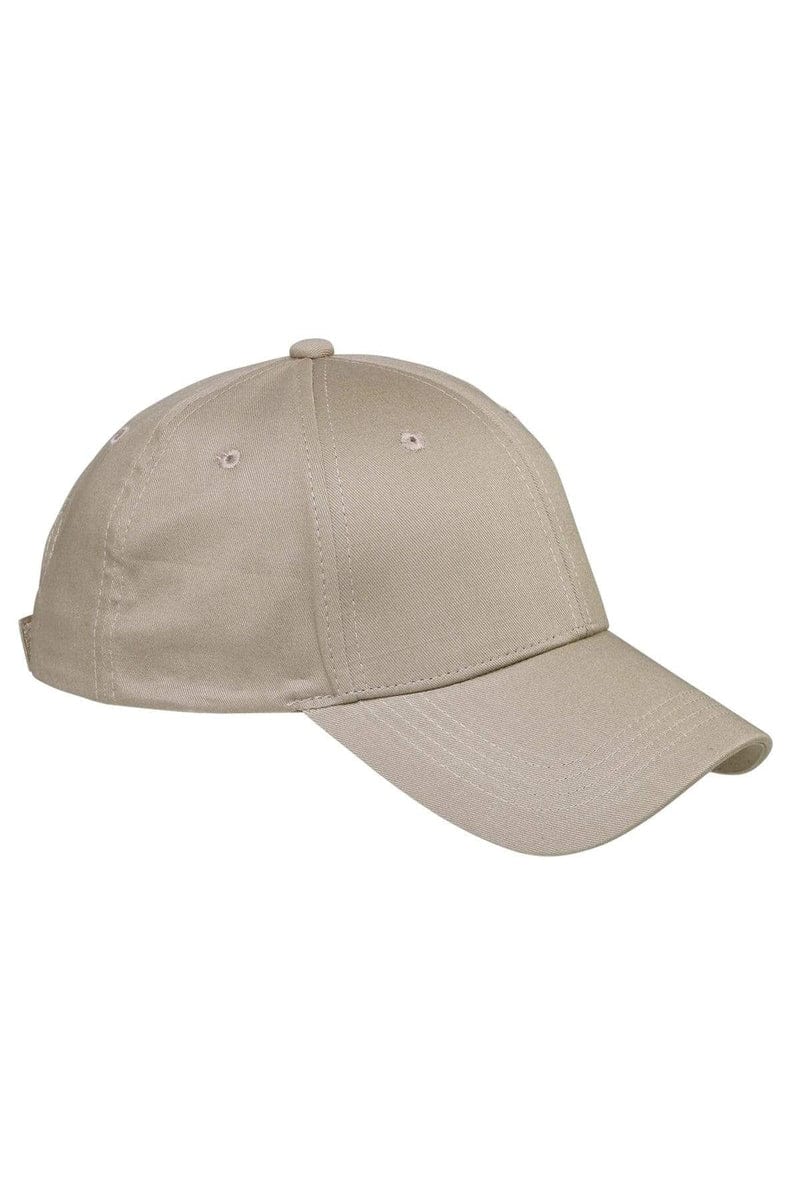 Big Accessories Headwear Big Accessories BX020: 6-Panel Structured Twill Cap
