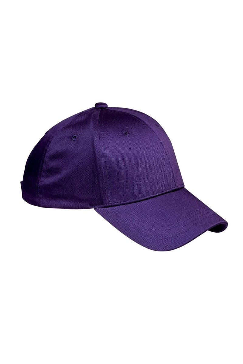 Big Accessories Headwear Big Accessories BX020: 6-Panel Structured Twill Cap
