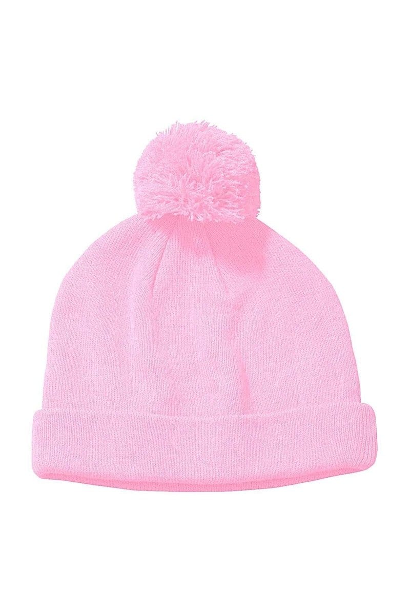 Big Accessories Headwear Big Accessories BX028: Knit Pom Beanie