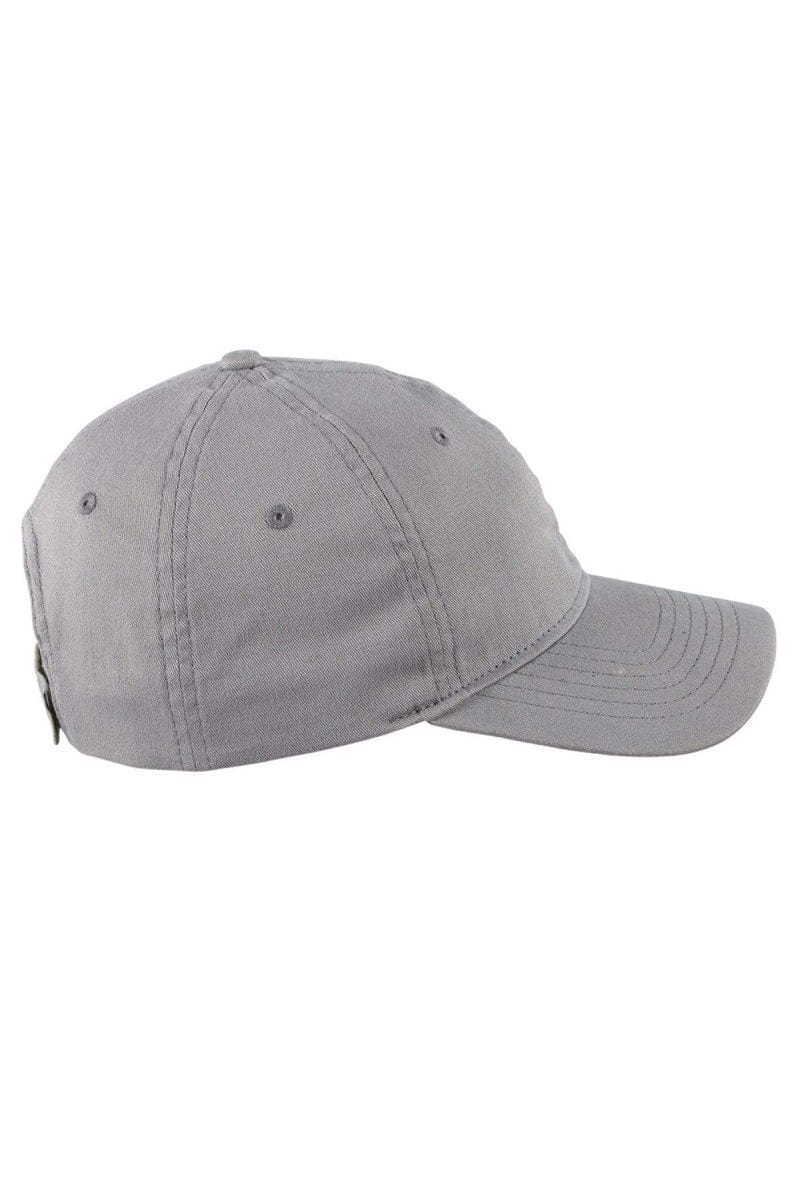 Big Accessories Headwear Big Accessories BX880: 6-Panel Twill Unstructured Cap