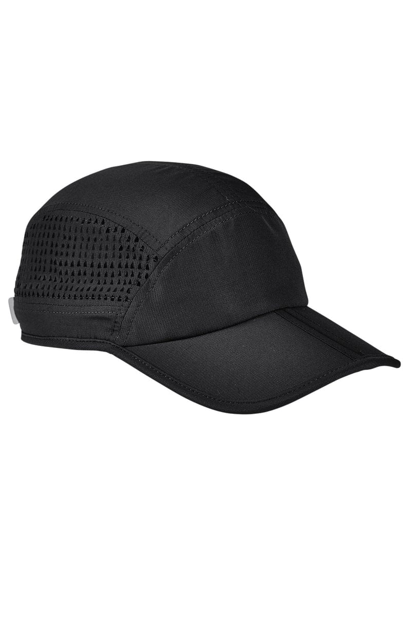 Big Accessories Headwear OS / Black Big Accessories BA657: Foldable Bill Performance Cap