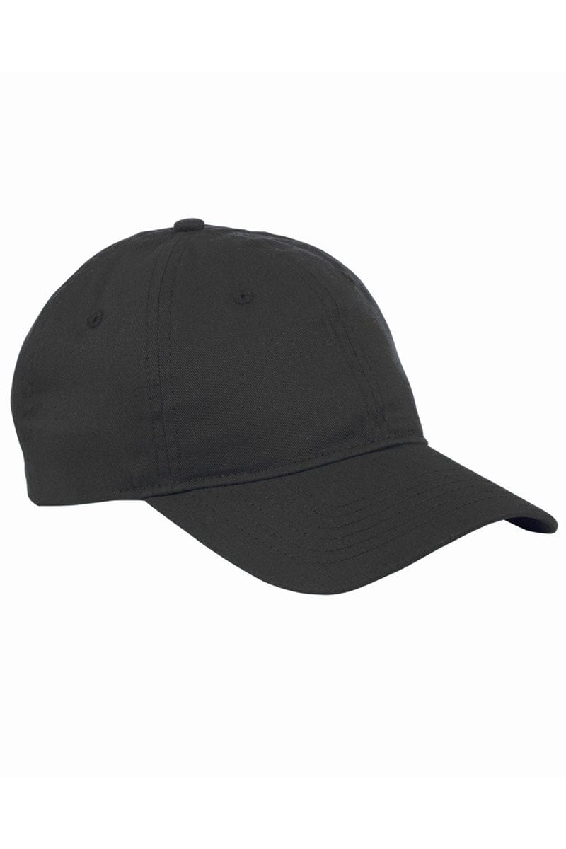 Big Accessories Headwear OS / Black Big Accessories BX880: 6-Panel Twill Unstructured Cap