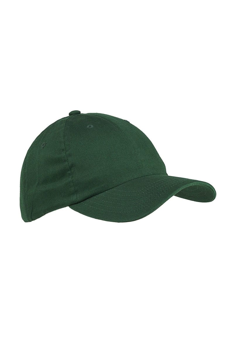 Big Accessories Headwear OS / Forest Big Accessories BX001: 6-Panel Brushed Twill Unstructured Cap