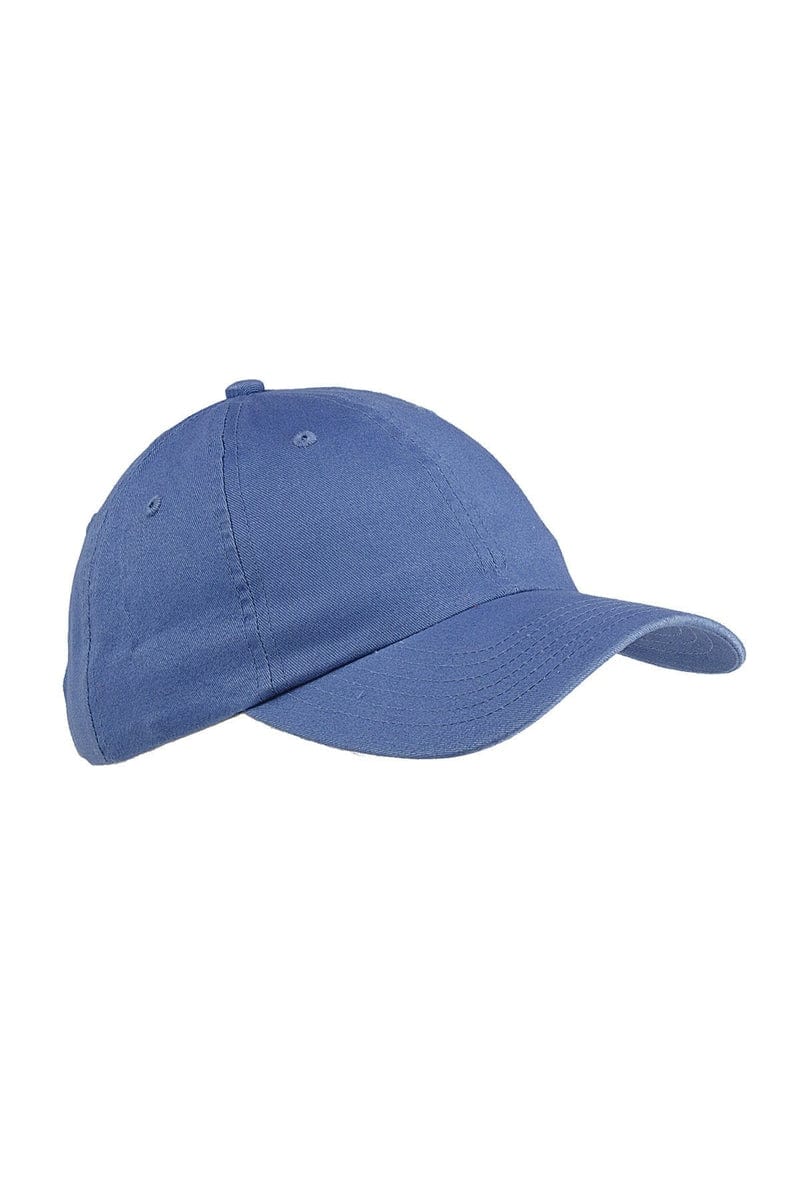 Big Accessories Headwear OS / Ice Blue Big Accessories BX001: 6-Panel Brushed Twill Unstructured Cap
