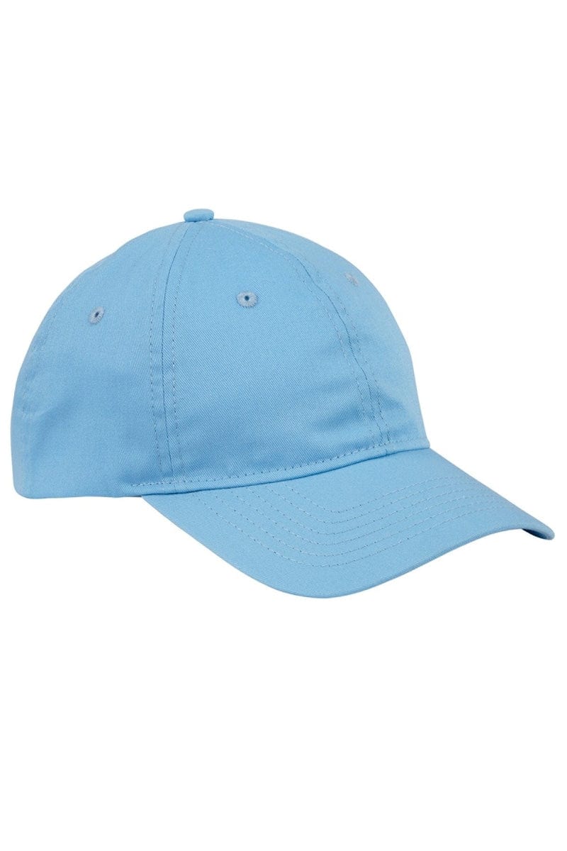 Big Accessories Headwear OS / Lt College Blue Big Accessories BX880: 6-Panel Twill Unstructured Cap