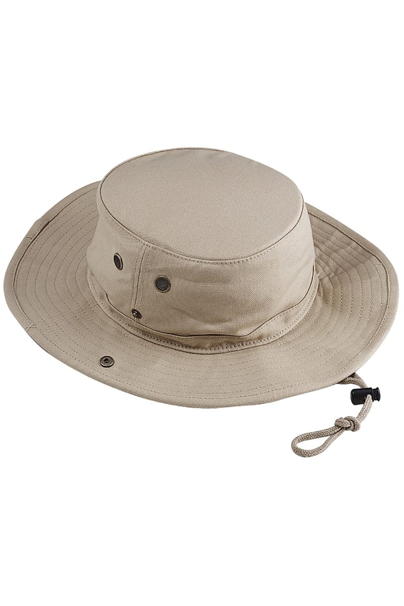 Big Accessories Headwear OS / Natural Big Accessories HCO: Canvas Outlander