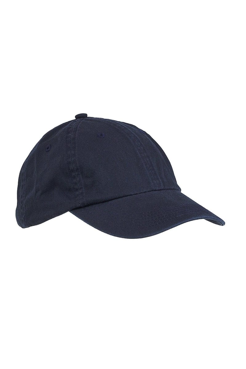 Big Accessories BX005: 6-Panel Washed Twill Low-Profile Cap