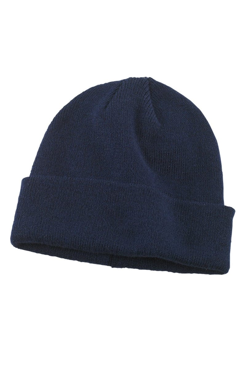 Big Accessories Headwear OS / Navy Big Accessories BX031: Watch Cap