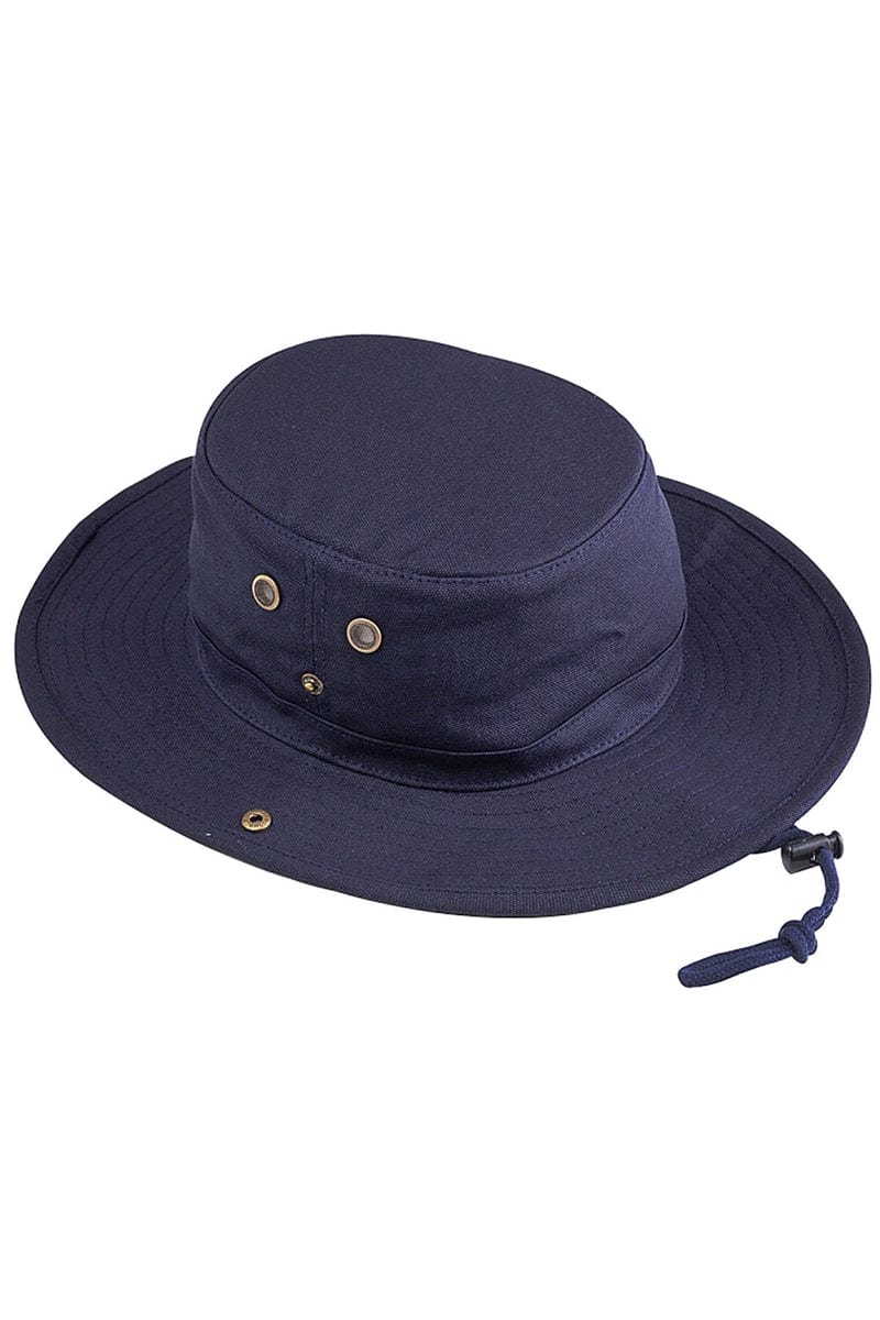 Big Accessories Headwear OS / Navy Big Accessories HCO: Canvas Outlander