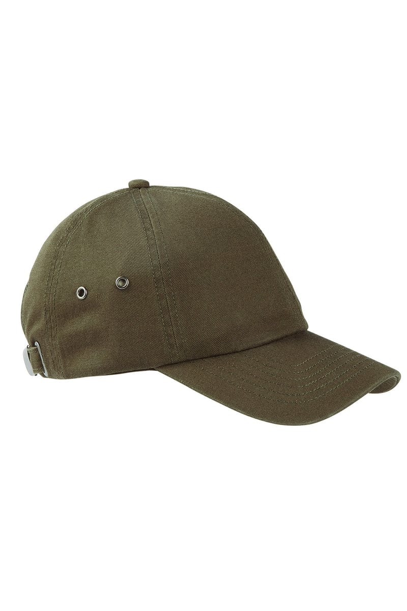 Big Accessories Headwear OS / Olive Big Accessories BA529: Washed Baseball Cap