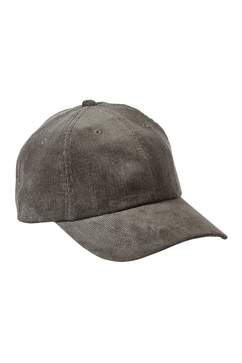 Big Accessories Headwear OS / Olive Big Accessories BA703: Corduroy Cap