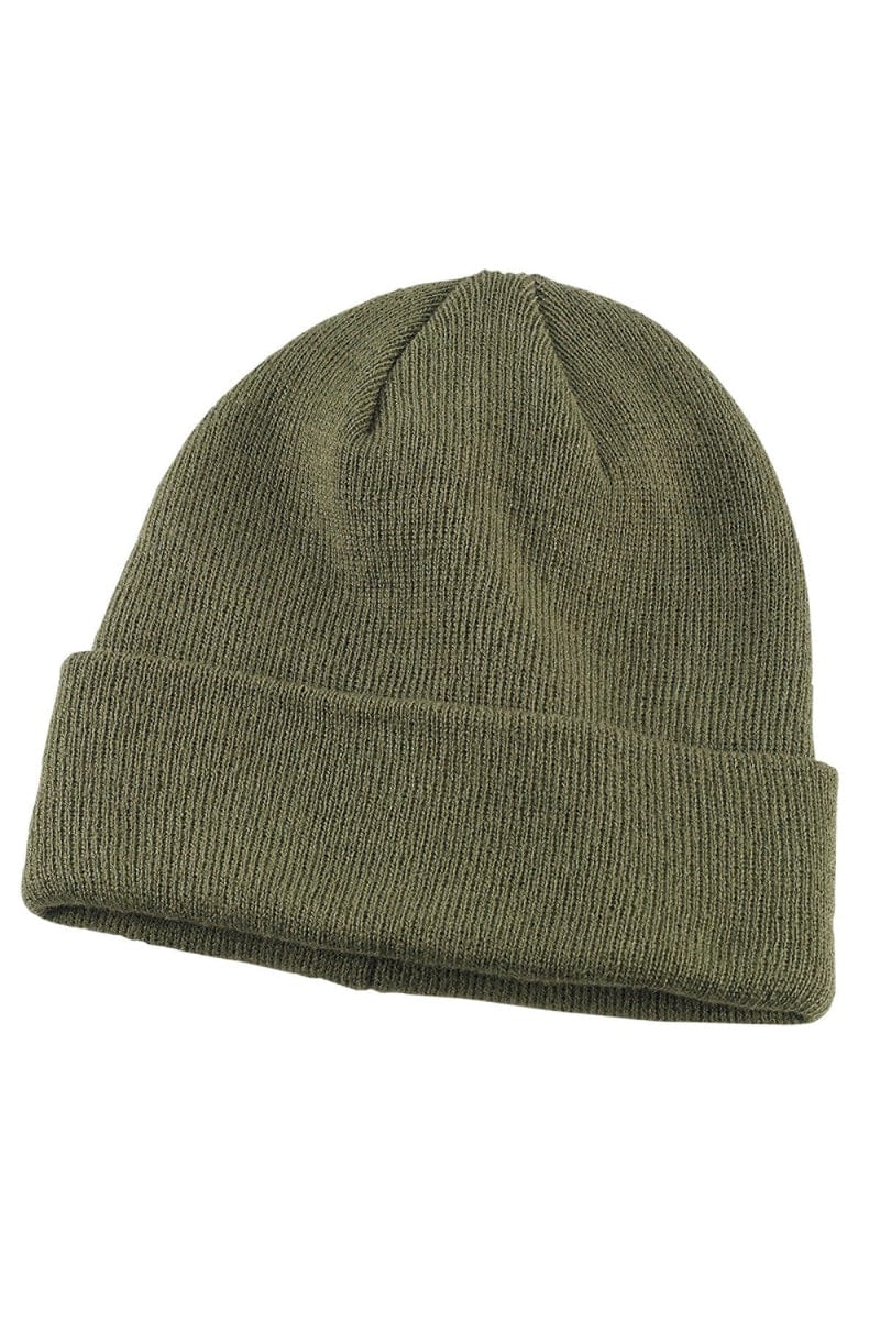 Big Accessories Headwear OS / Olive Big Accessories BX031: Watch Cap