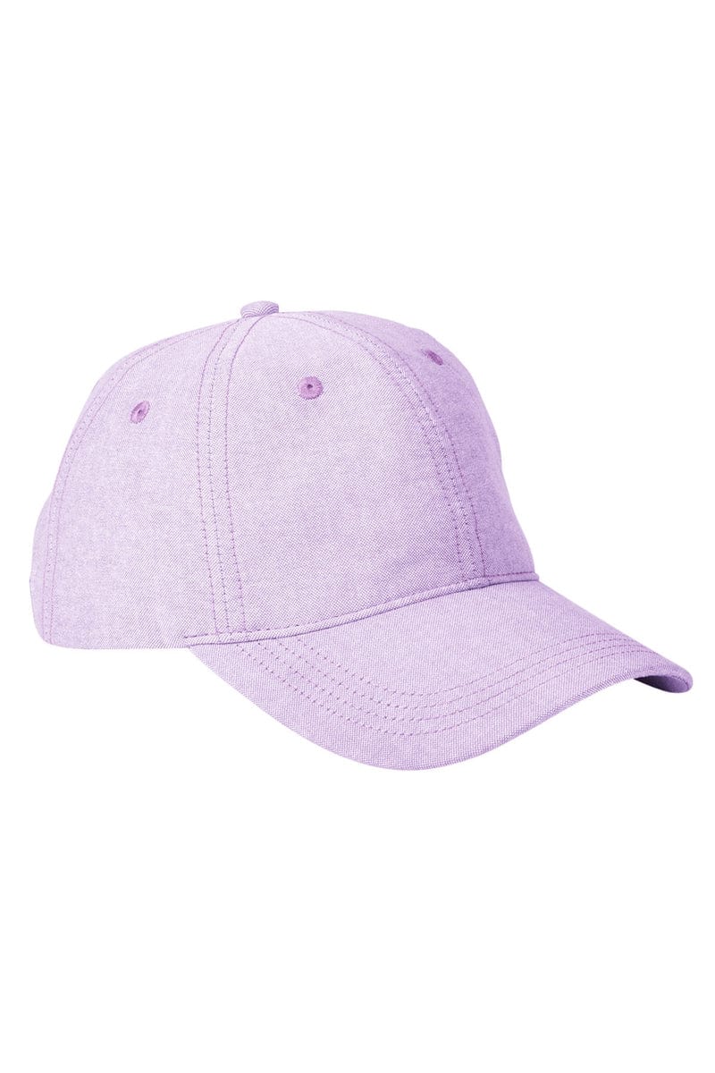 Big Accessories Headwear OS / Oxford Lilac Big Accessories BA614: Summer Prep Cap