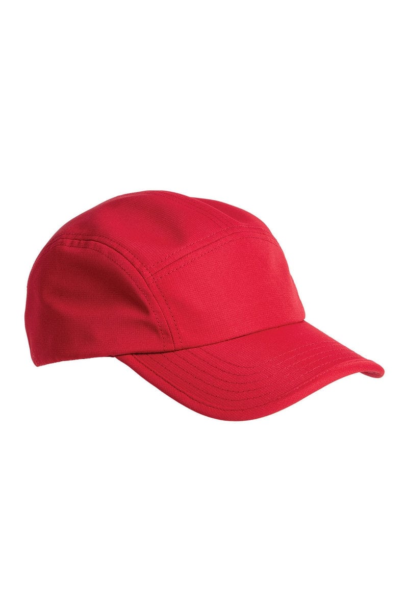 Big Accessories Headwear OS / Red Big Accessories BA603: Pearl Performance Cap