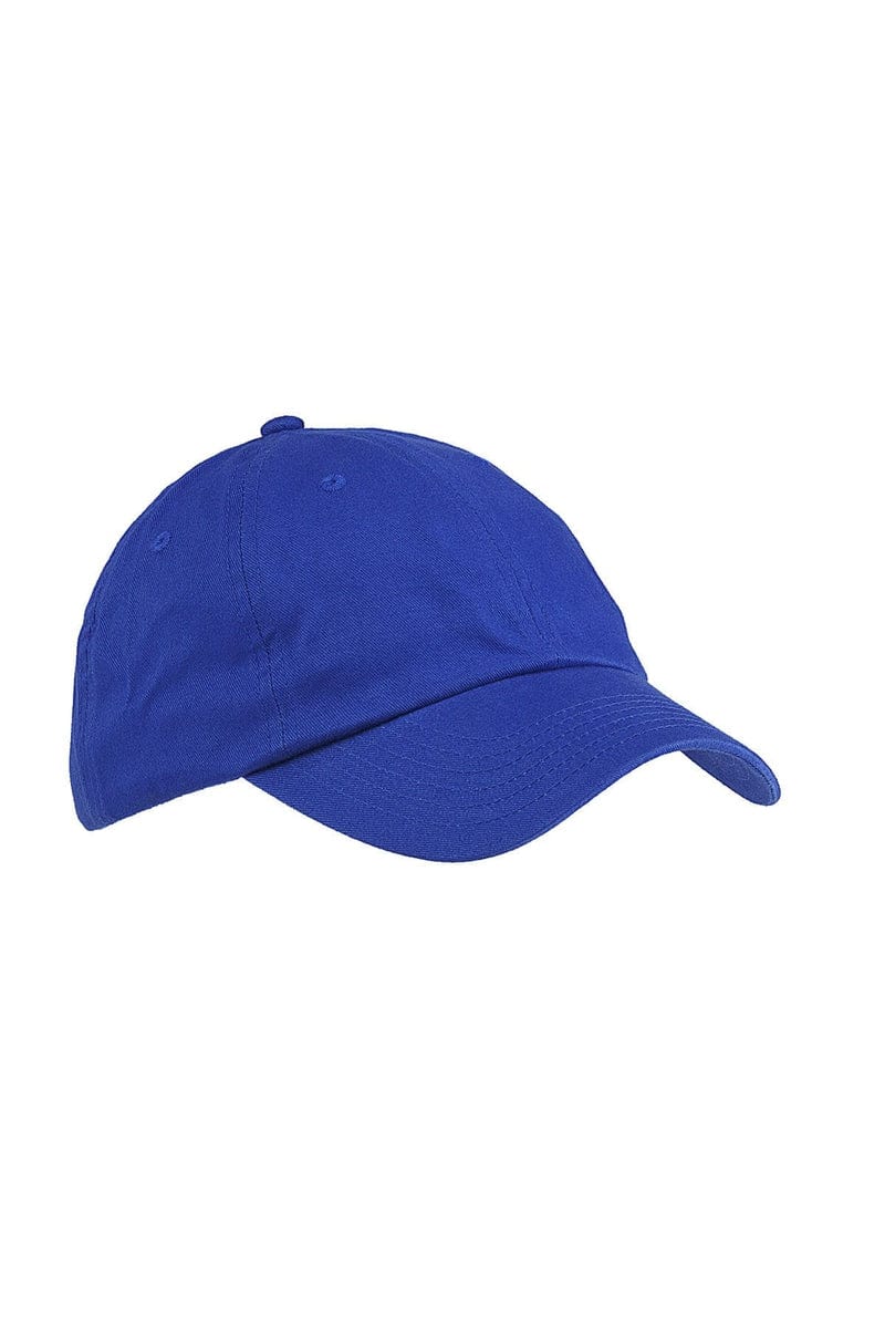 Big Accessories Headwear OS / Royal Big Accessories BX001: 6-Panel Brushed Twill Unstructured Cap