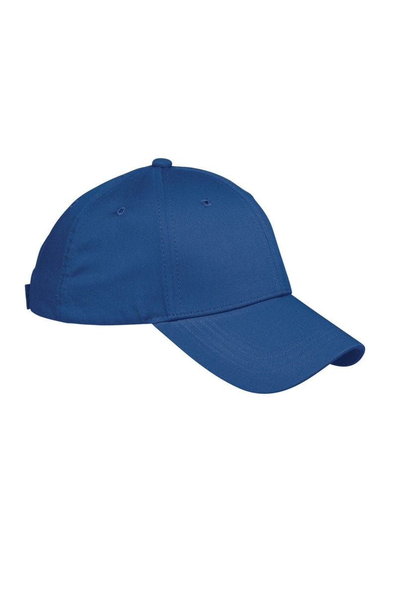 Big Accessories Headwear OS / Royal Big Accessories BX020: 6-Panel Structured Twill Cap