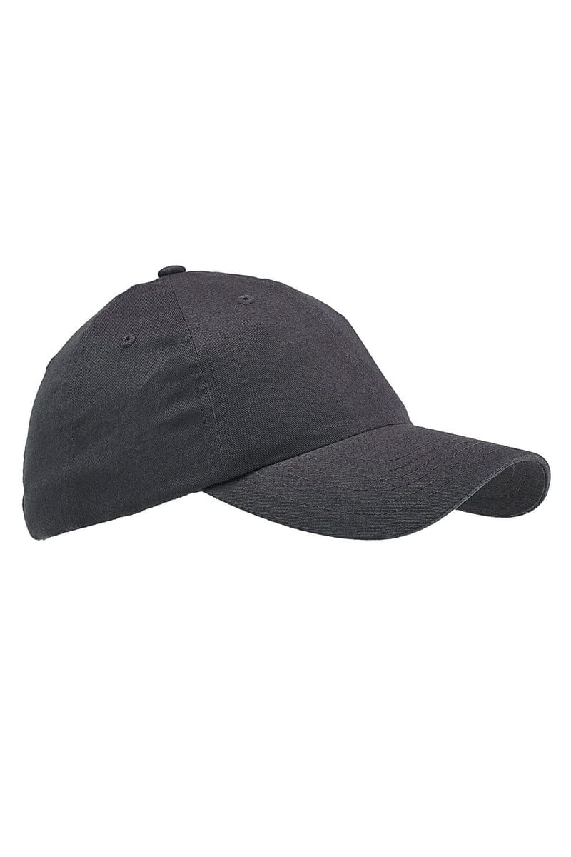Big Accessories Headwear OS / Steel Grey Big Accessories BX001: 6-Panel Brushed Twill Unstructured Cap