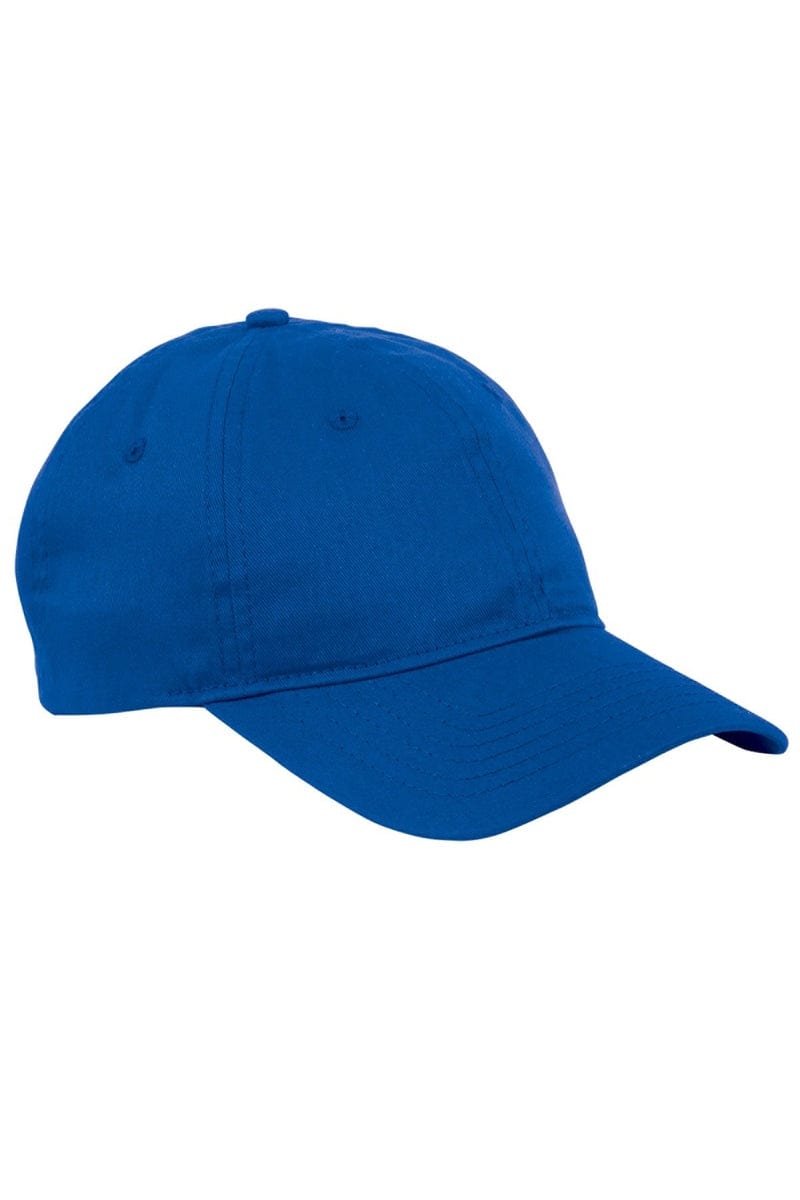 Big Accessories Headwear OS / True Royal Big Accessories BX880: 6-Panel Twill Unstructured Cap