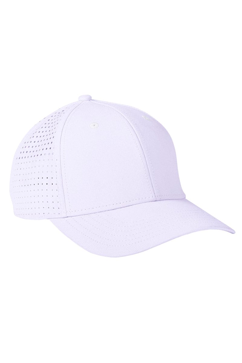 Big Accessories Headwear OS / White Big Accessories BA537: Performance Perforated Cap