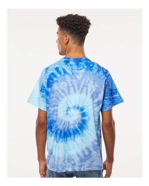 Colortone 1000-Unisex Multi-Color Tie-Dyed T-Shirt in 