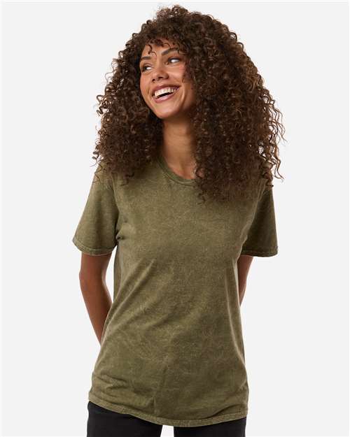 Colortone 1300-Unisex Mineral Wash T-Shirt in 