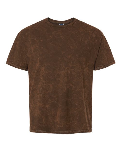 Colortone 1300-Unisex Mineral Wash T-Shirt in Mineral Brown