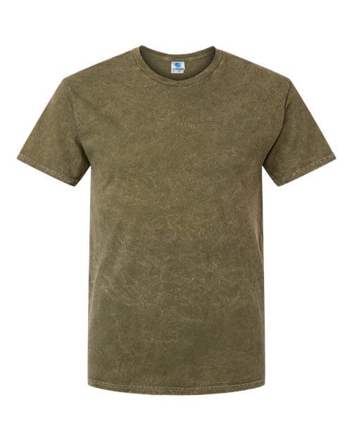 Colortone 1300-Unisex Mineral Wash T-Shirt in Mineral Green