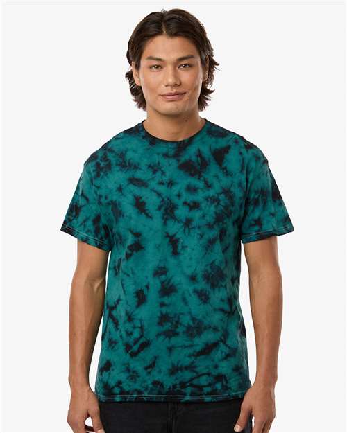 Colortone 1390-Unisex Crystal Wash T-Shirt in 