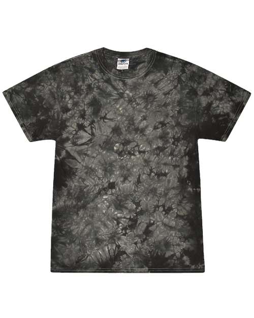 Colortone 1390-Unisex Crystal Wash T-Shirt in Crystal Black